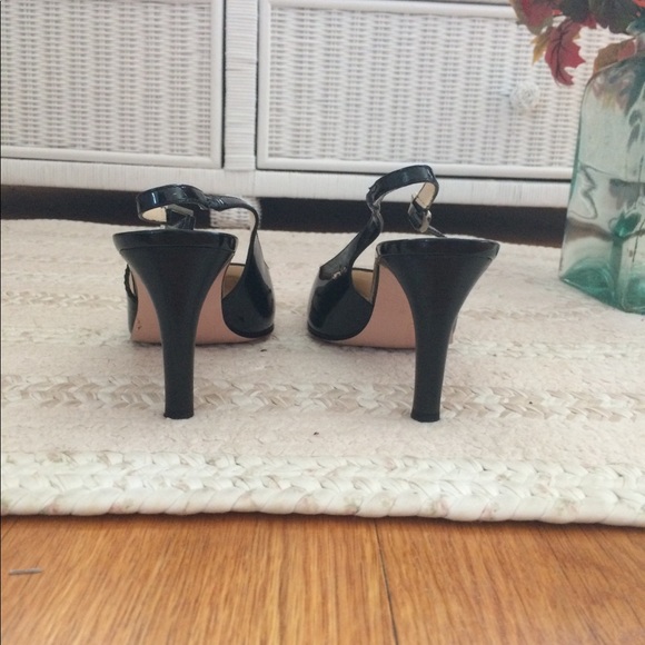 Anne Klein patent slingback mule - Picture 4 of 8